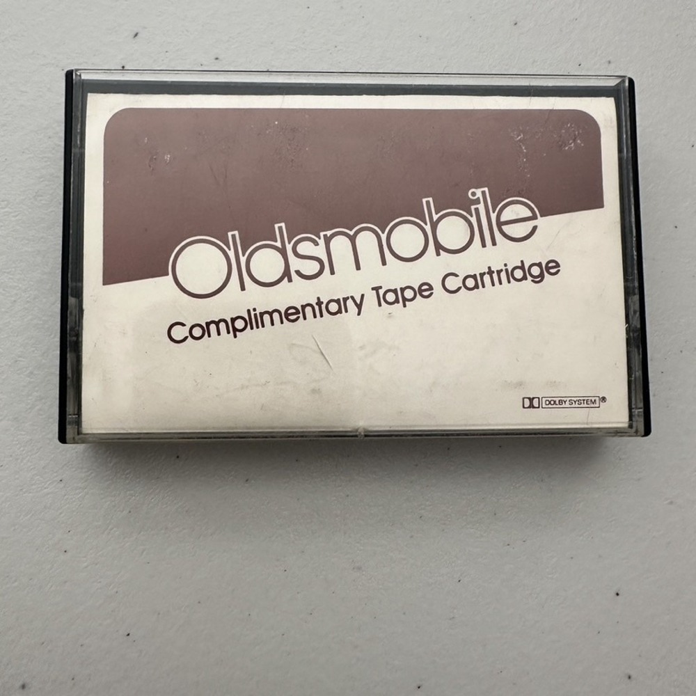 Vintage 1978 Oldsmobile Cassette Tape Complimentary Sampler‎ Pop Rock RCA USA